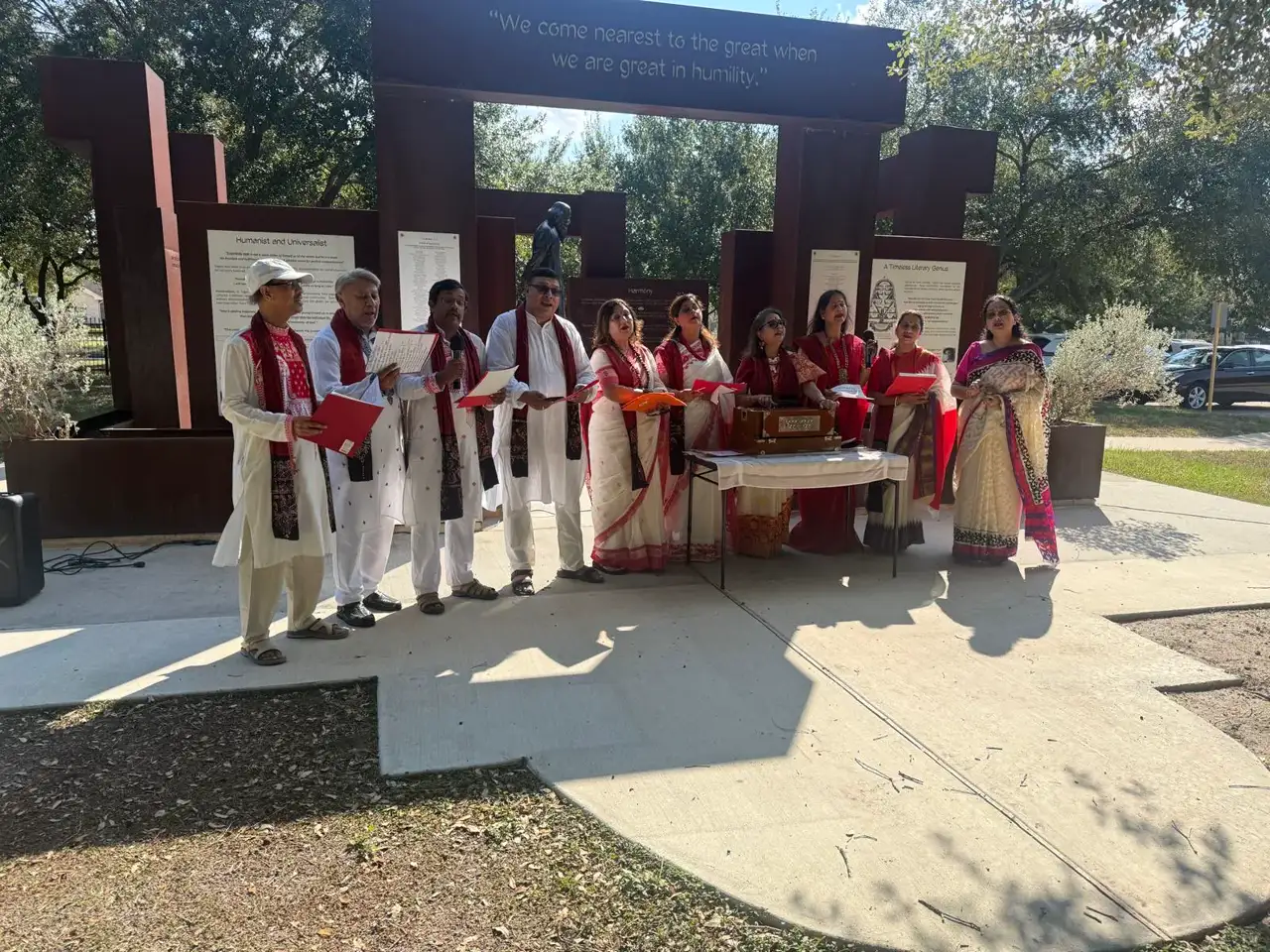 Group at tagore grove â An Inspiring Conversation with Dr. Rabindra Chakraborty